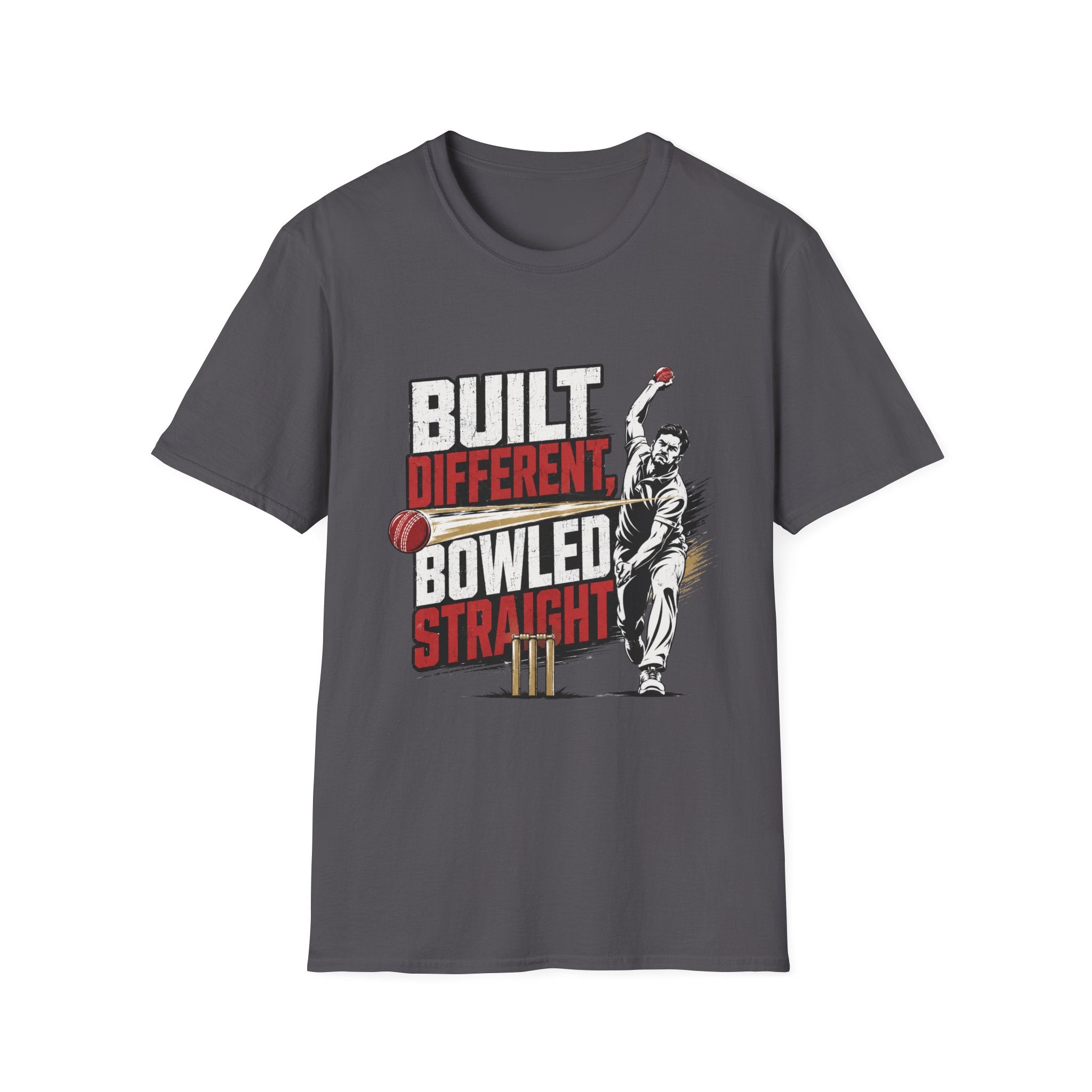 Built Different Bowled Straight T-Shirt