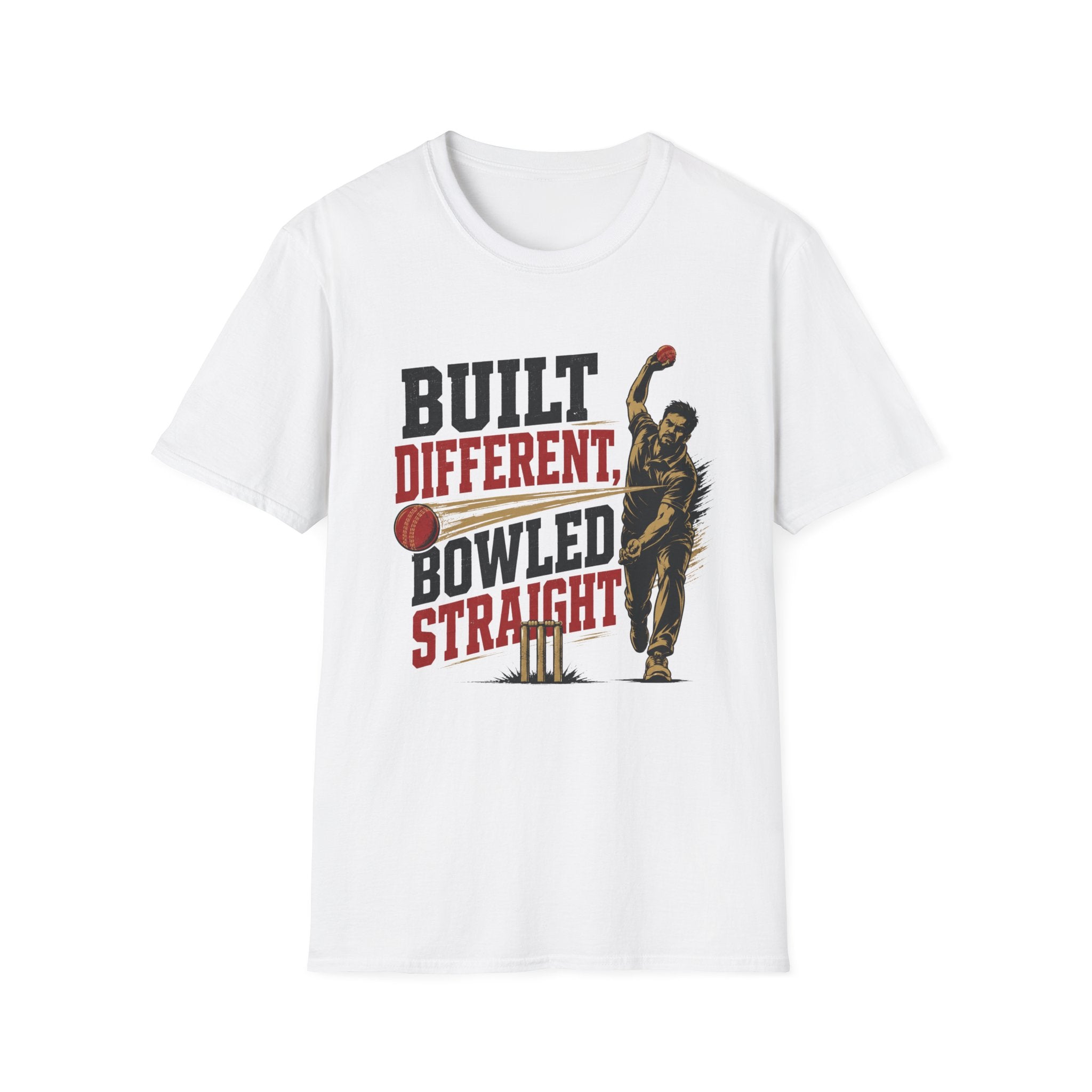 Built Different Bowled Straight Alt T-Shirt