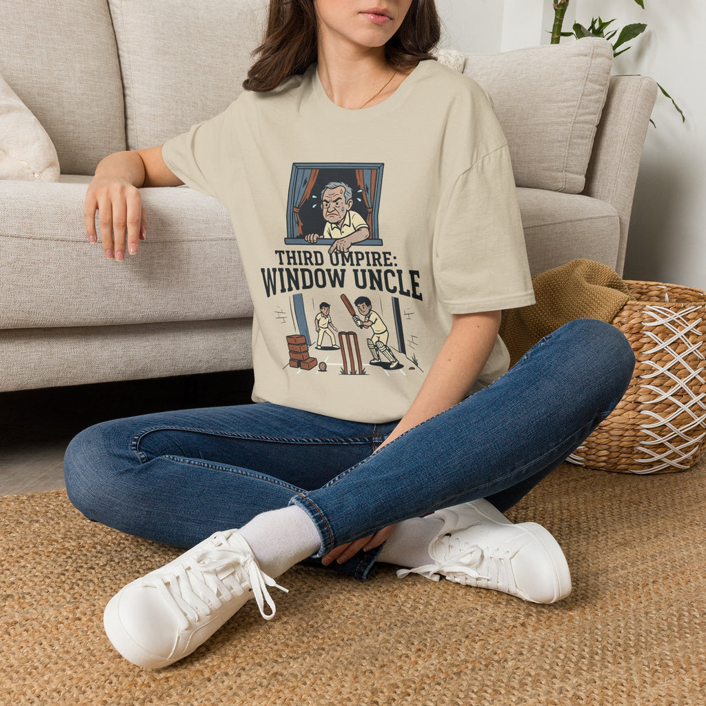 Third Umpire Window Uncle T-Shirt