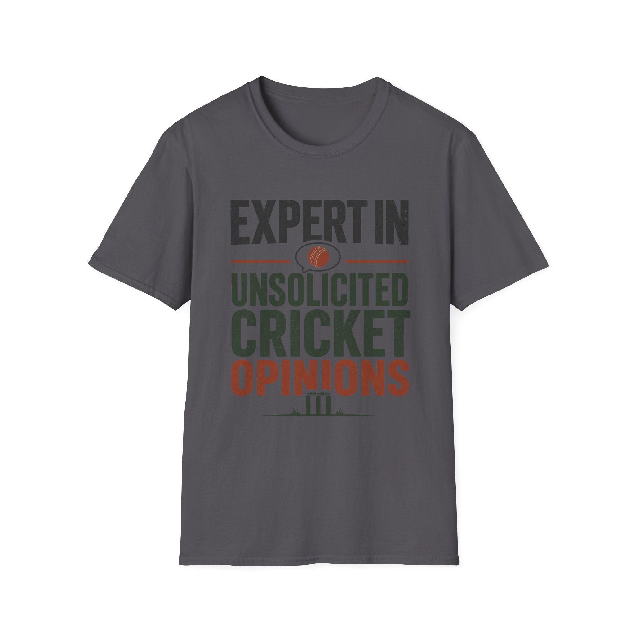 Expert In Unsolicited Cricket Opinions T-Shirt
