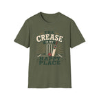 The Crease Is My Happy Place T-Shirt