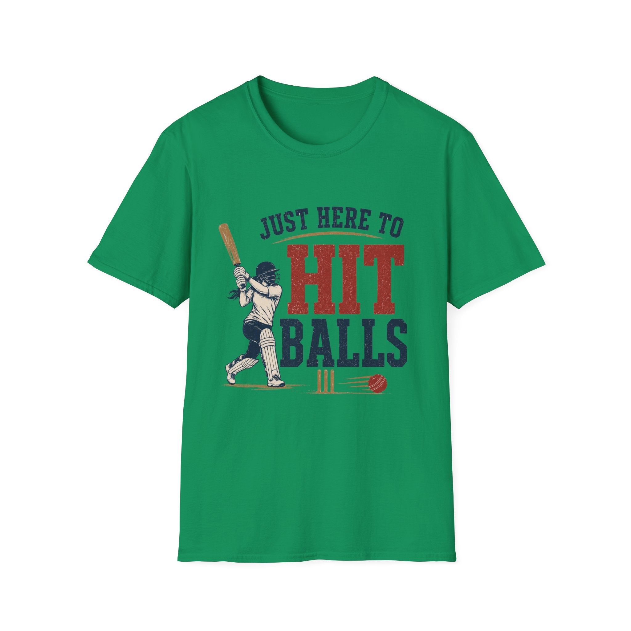 Just Here To Hit Balls T-Shirt