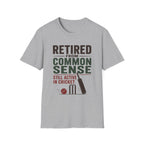 Retired From Common Sense Still Active In Cricket T-Shirt