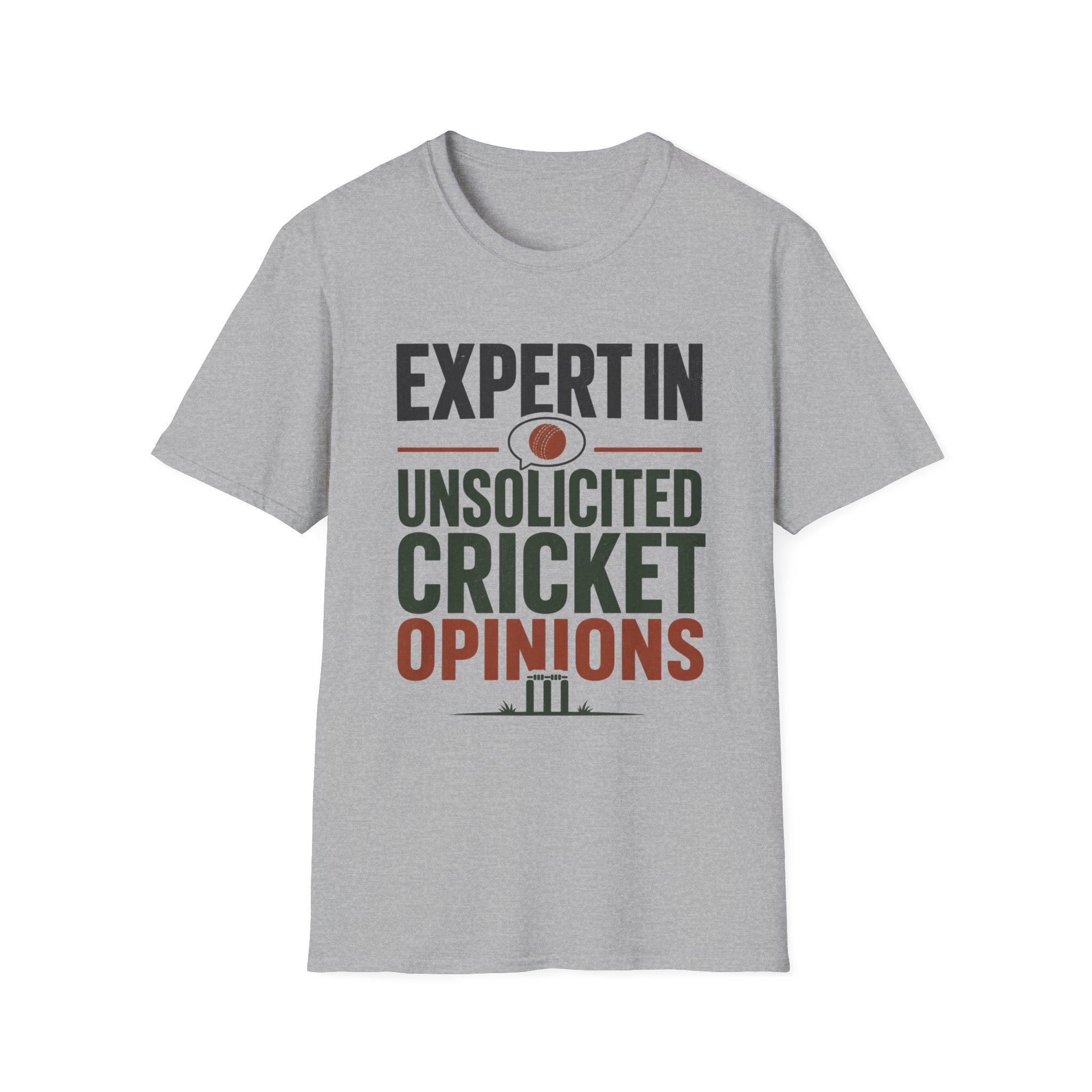 Expert In Unsolicited Cricket Opinions T-Shirt