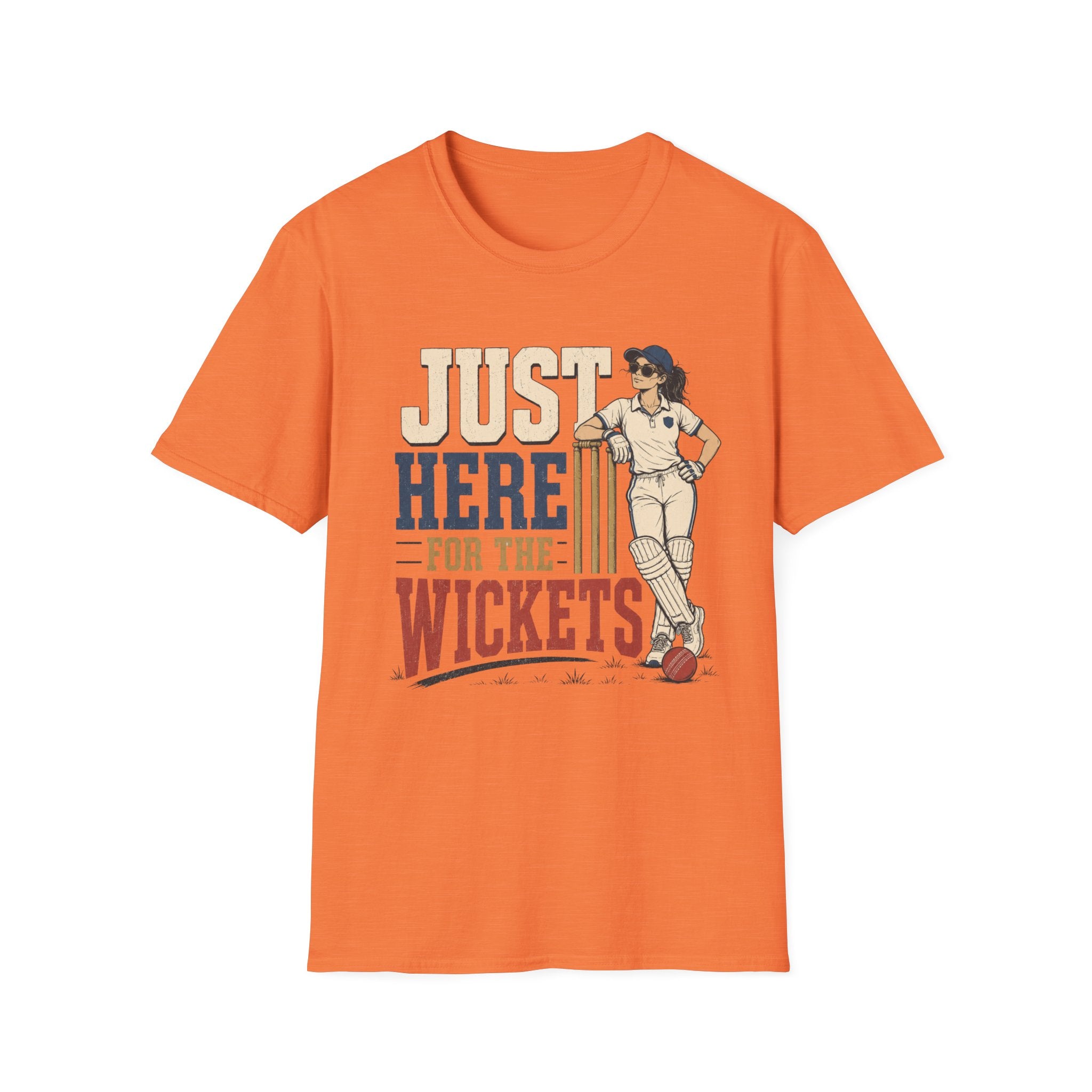 Just Here For The Wickets T-Shirt