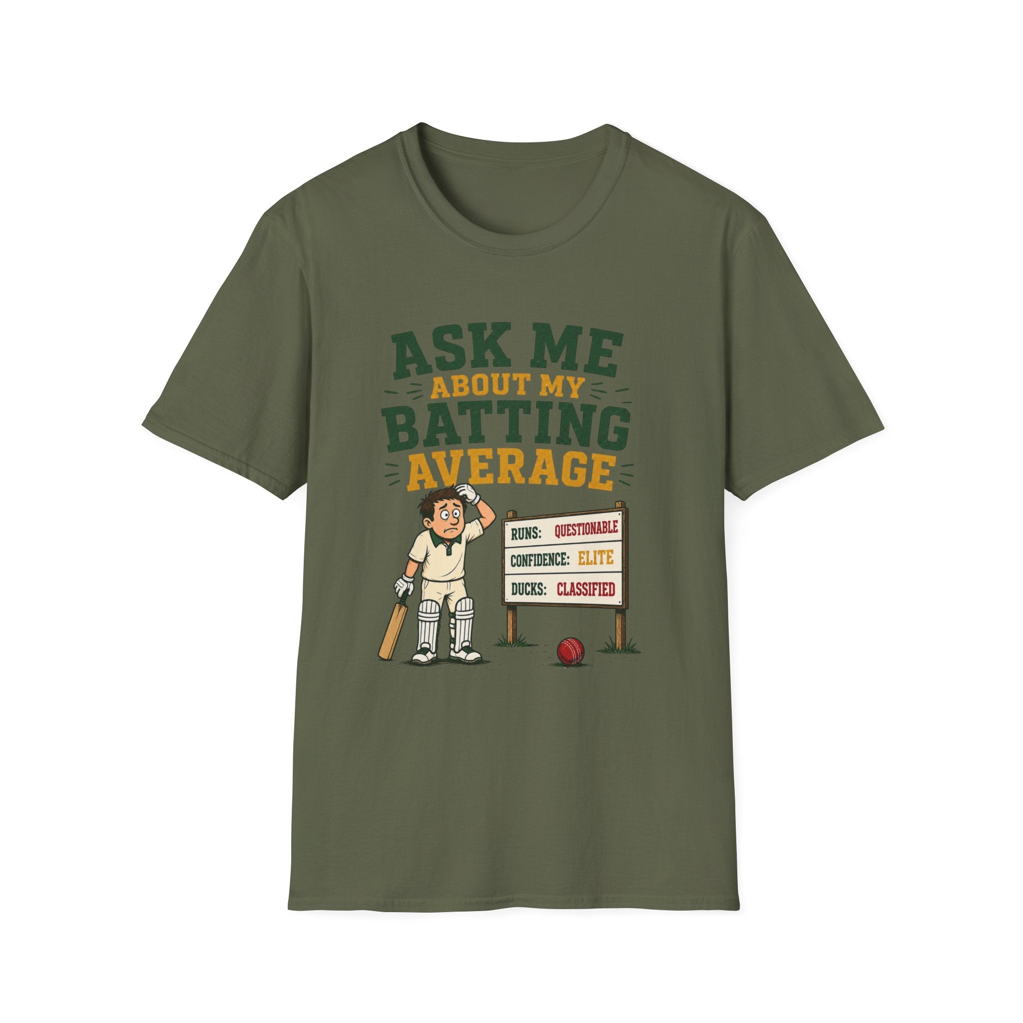 Ask Me About My Batting Average T-Shirt