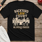 Backyard LBW Court T-Shirt - Black