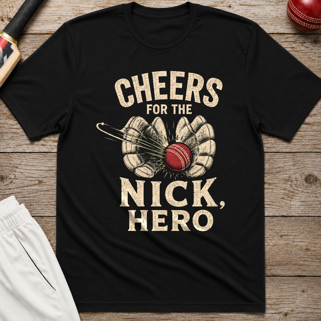 Cheers For The Nick Hero T-Shirt - Black