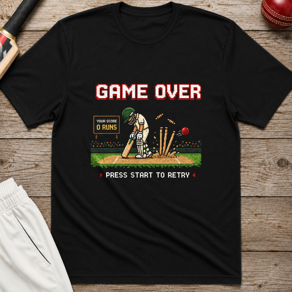 Game Over T-Shirt - Black
