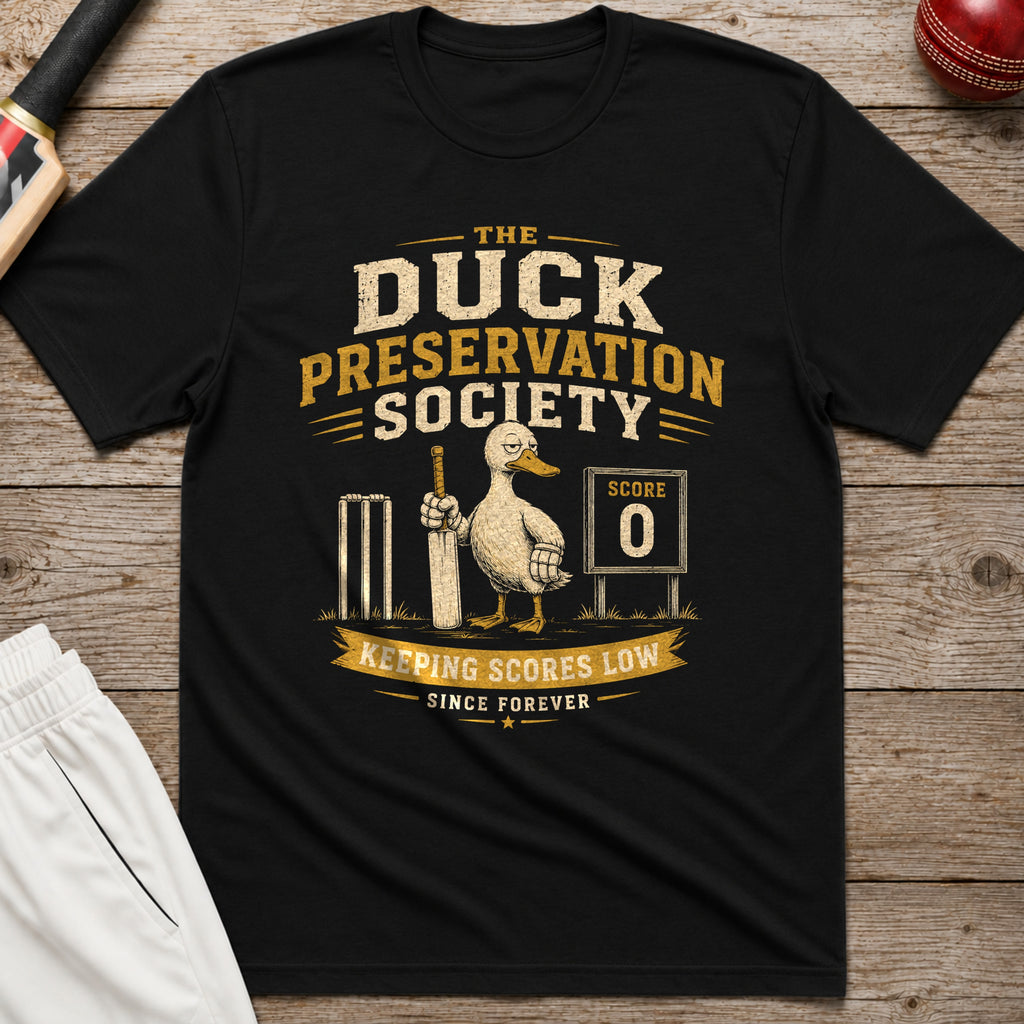 The Duck Preservation Society T-Shirt - Black