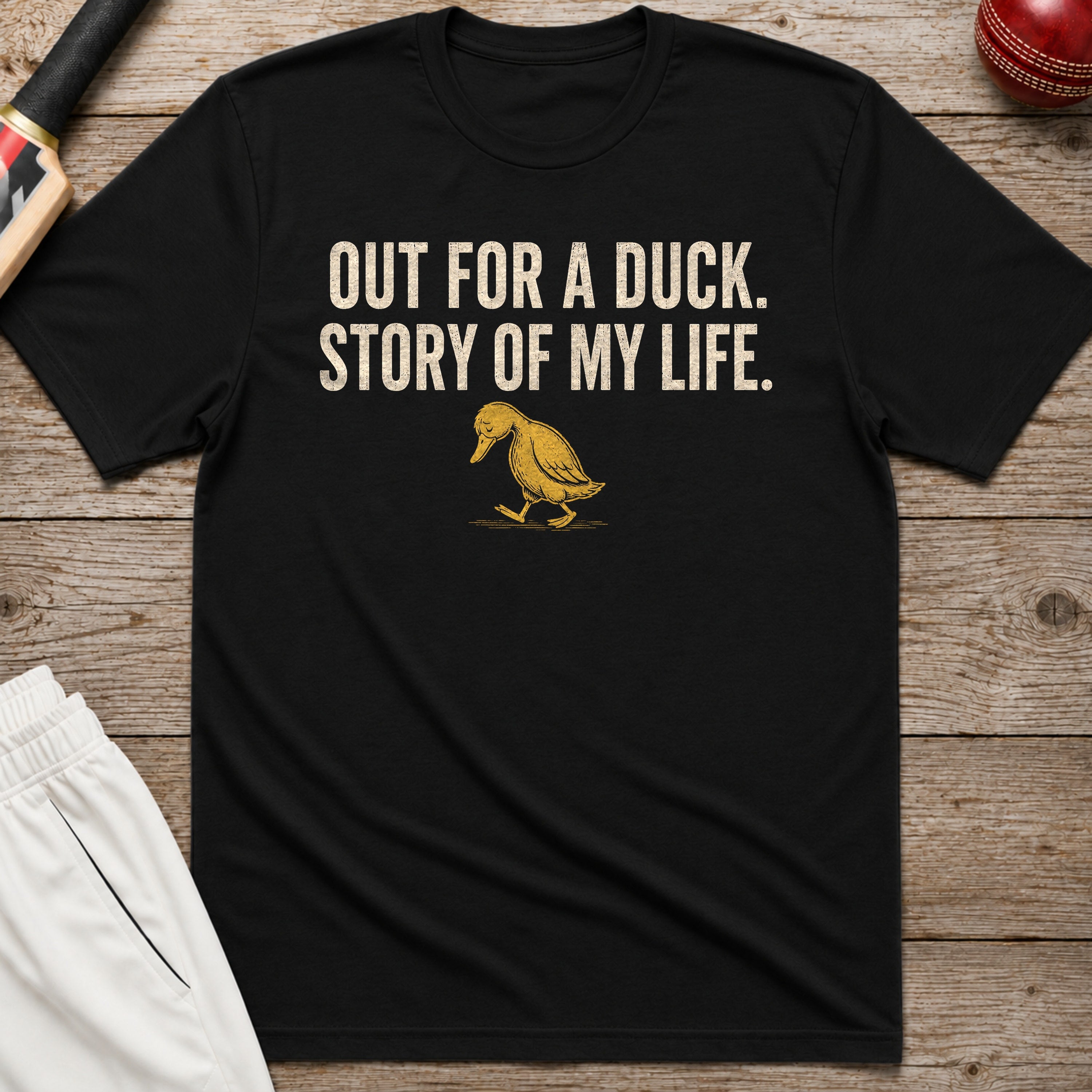 Out For A Duck Story Of My Life T-Shirt - Black