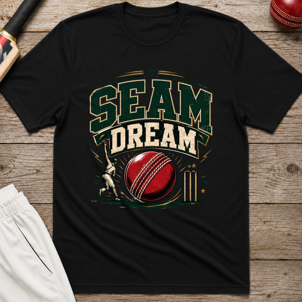 Seam Dream T-Shirt - Black