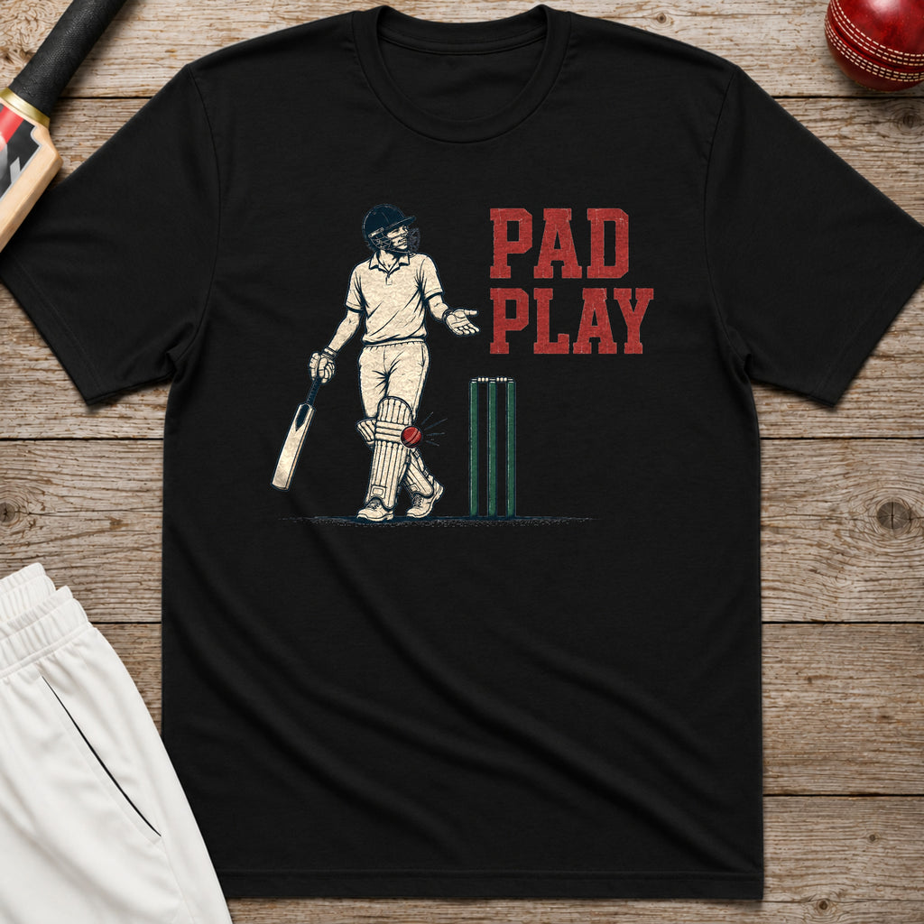 Pad Play T-Shirt - Black