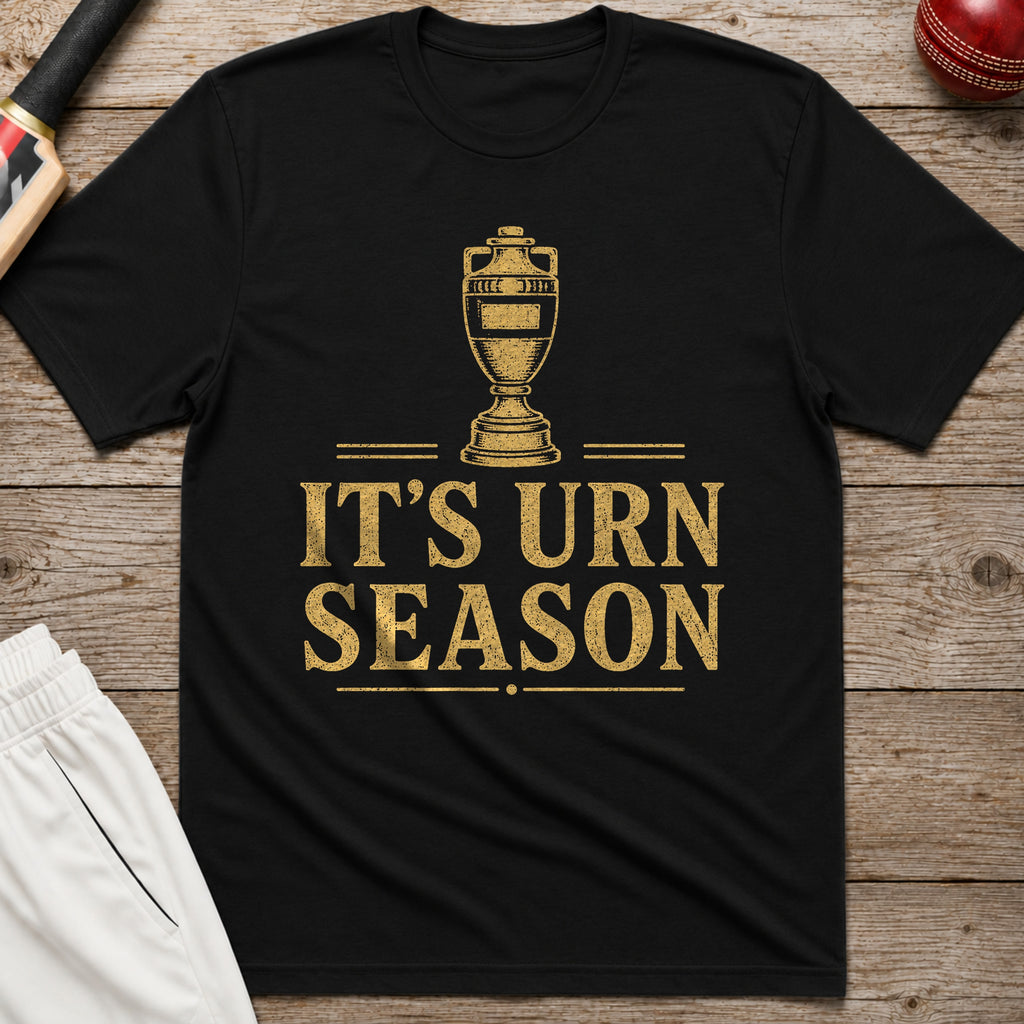 Its Urn Season T-Shirt - Black
