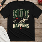 Hit Happens T-Shirt - Black