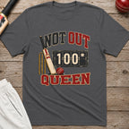Not Out Queen T-Shirt - Charcoal
