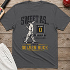 Sweet As For A Golden Duck T-Shirt - Charcoal