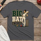 Big Bat Energy T-Shirt - Charcoal