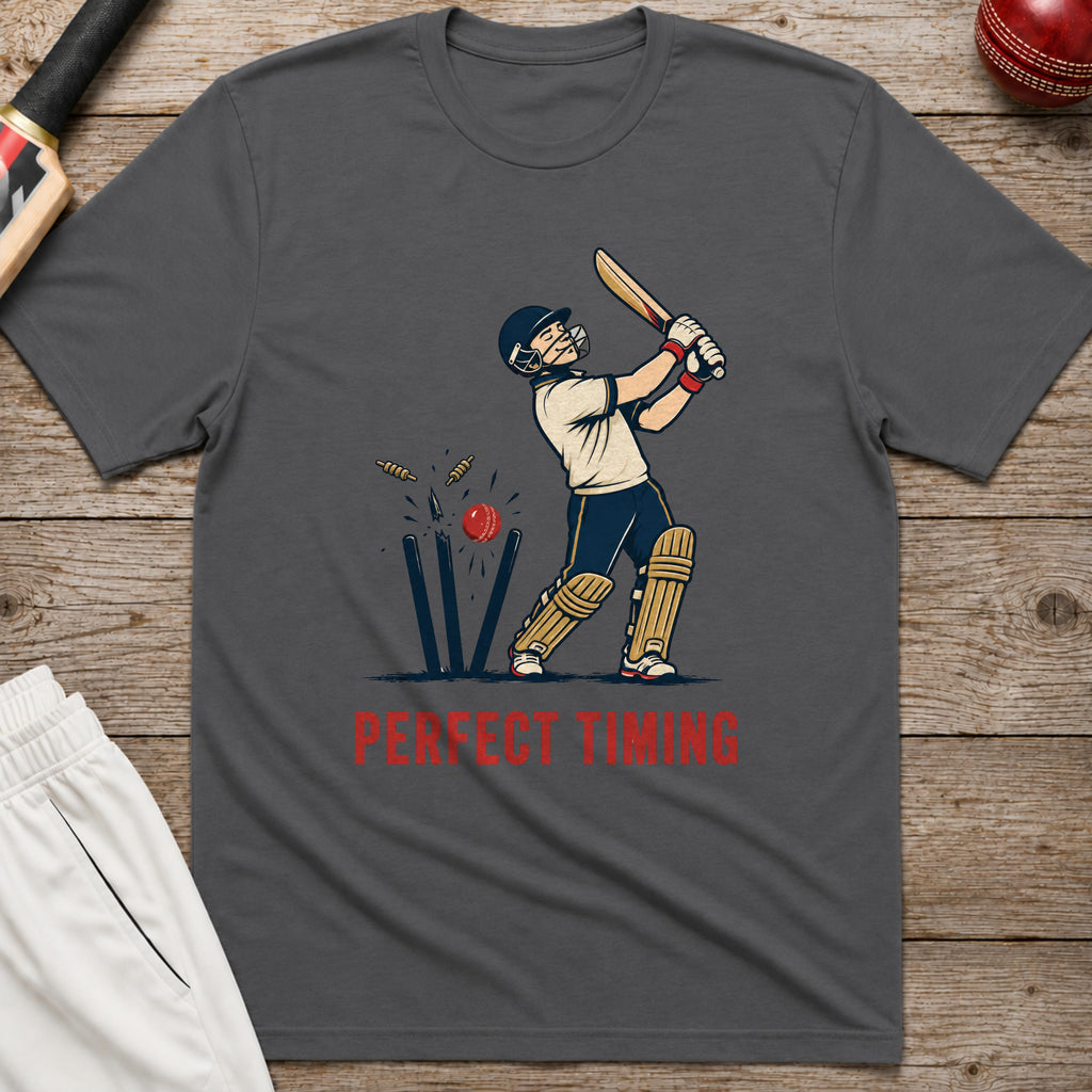 Perfect Timing T-Shirt - Charcoal