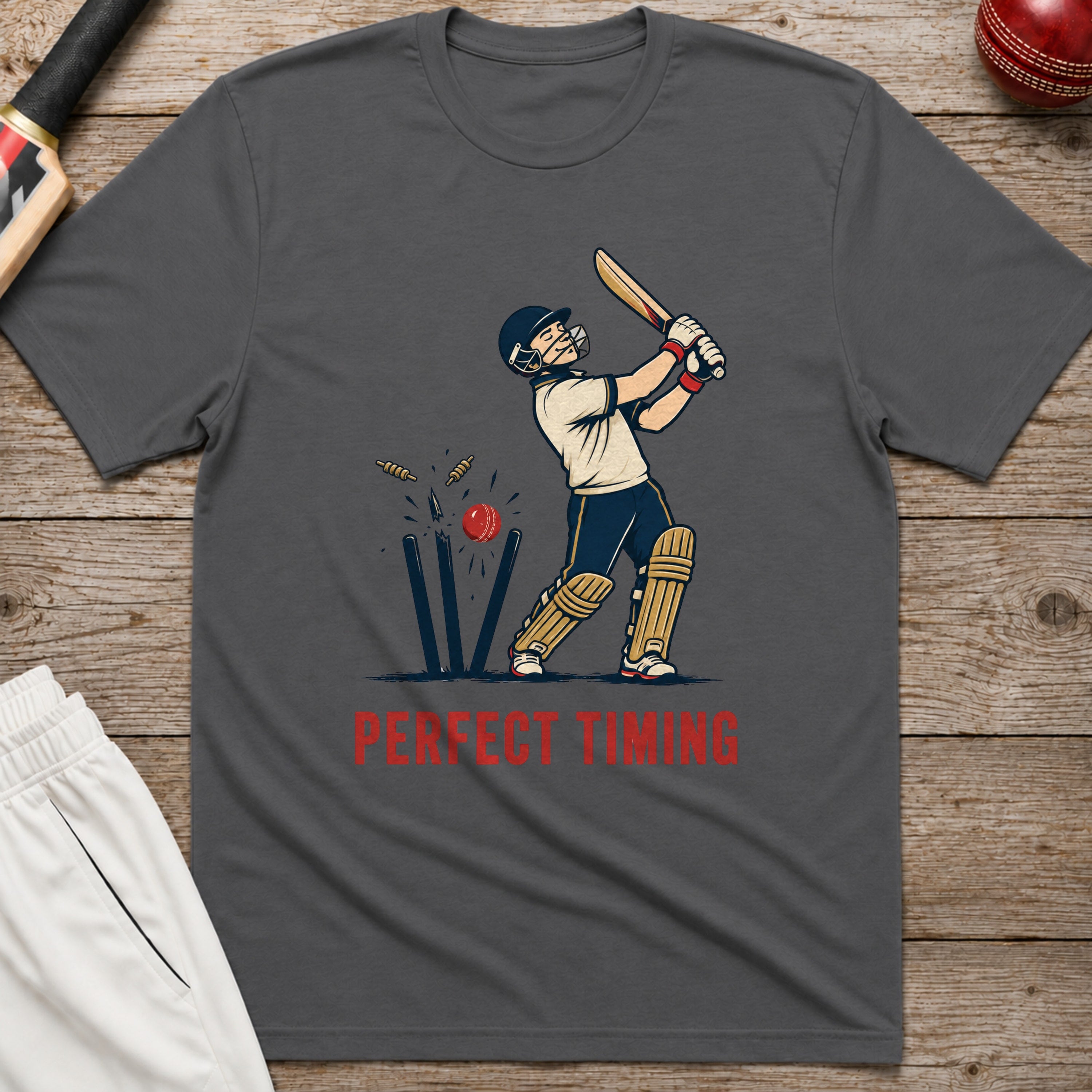 Perfect Timing T-Shirt - Charcoal