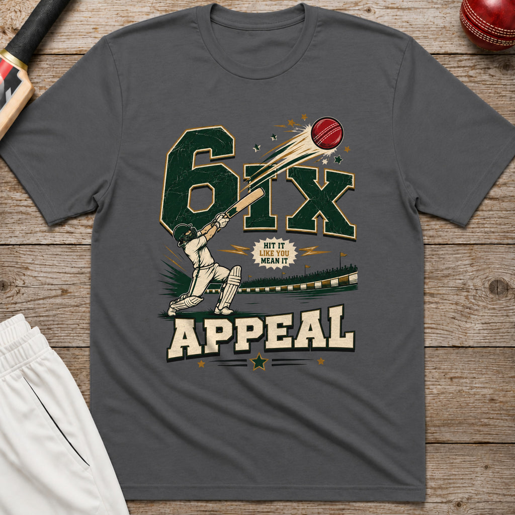 Six Appeal T-Shirt - Charcoal