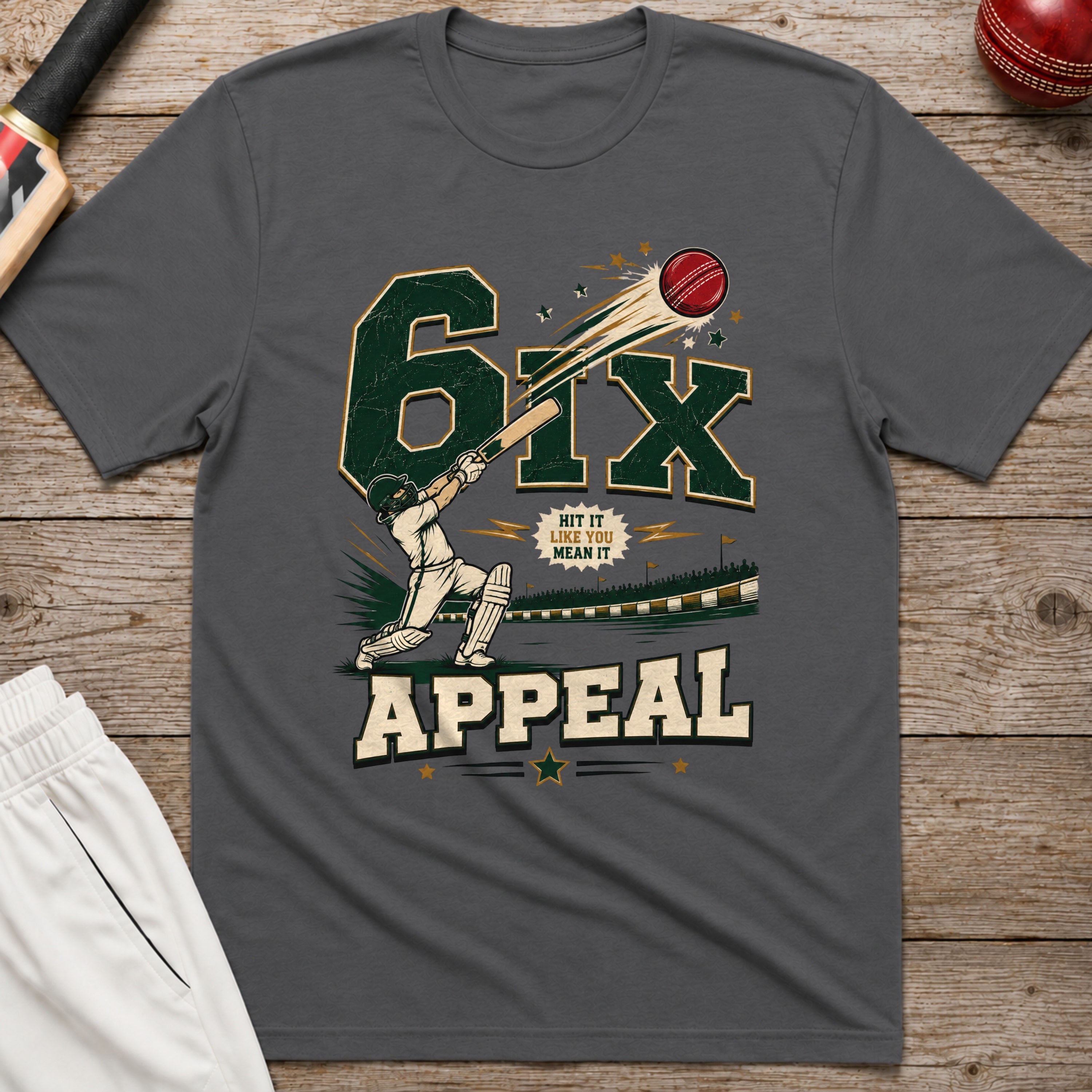 Six Appeal T-Shirt - Charcoal