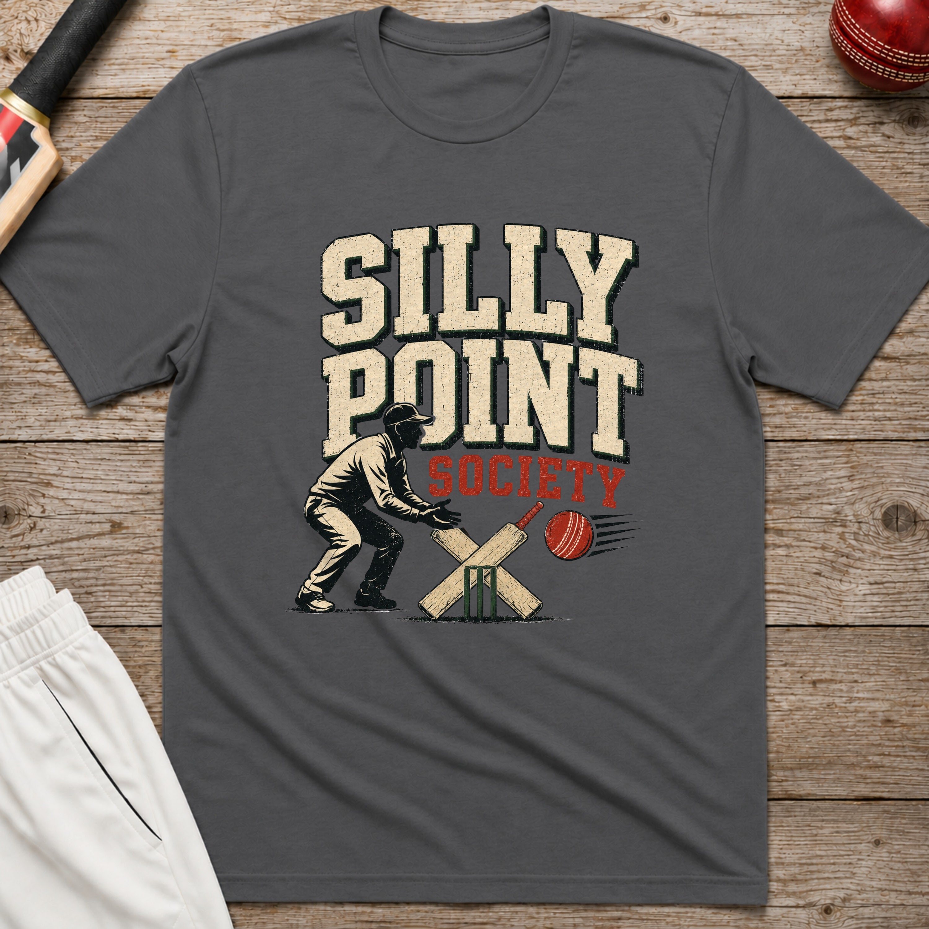Silly Point Society T-Shirt - Charcoal