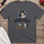 Third Umpire Window Uncle T-Shirt - Charcoal