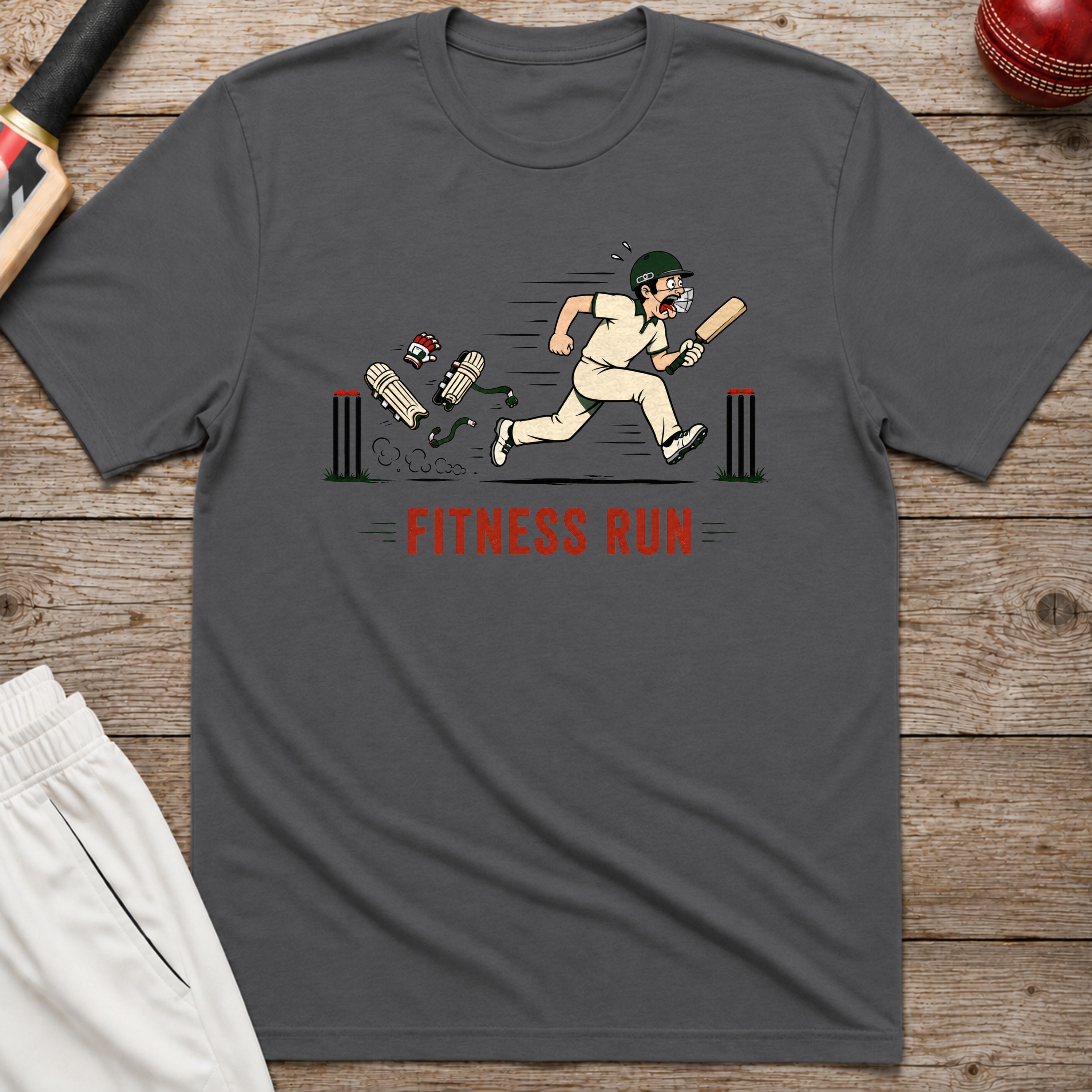 Fitness Run T-Shirt - Charcoal