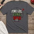 Fine Leg Fine Dad T-Shirt - Charcoal