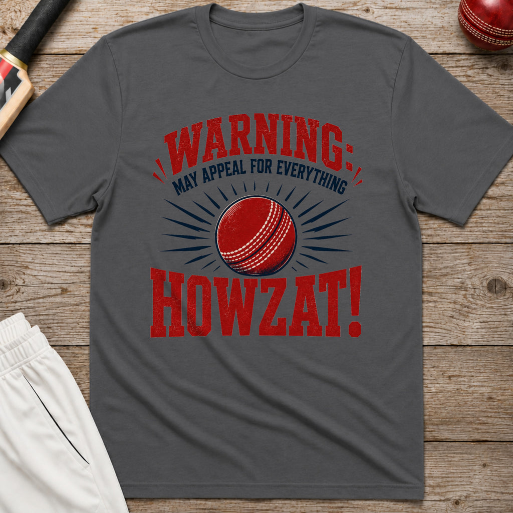 Warning May Appeal For Everything T-Shirt - Charcoal