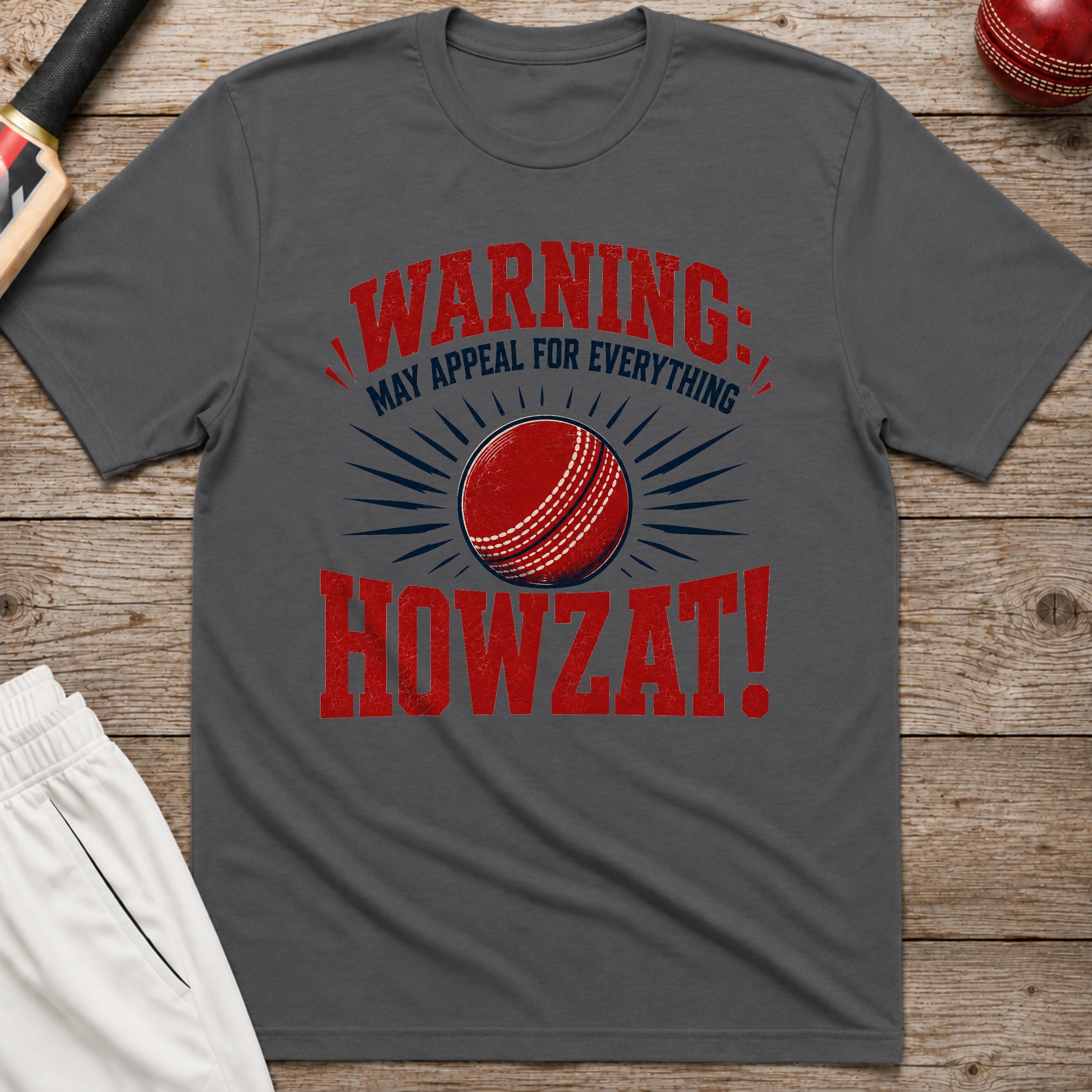 Warning May Appeal For Everything T-Shirt - Charcoal