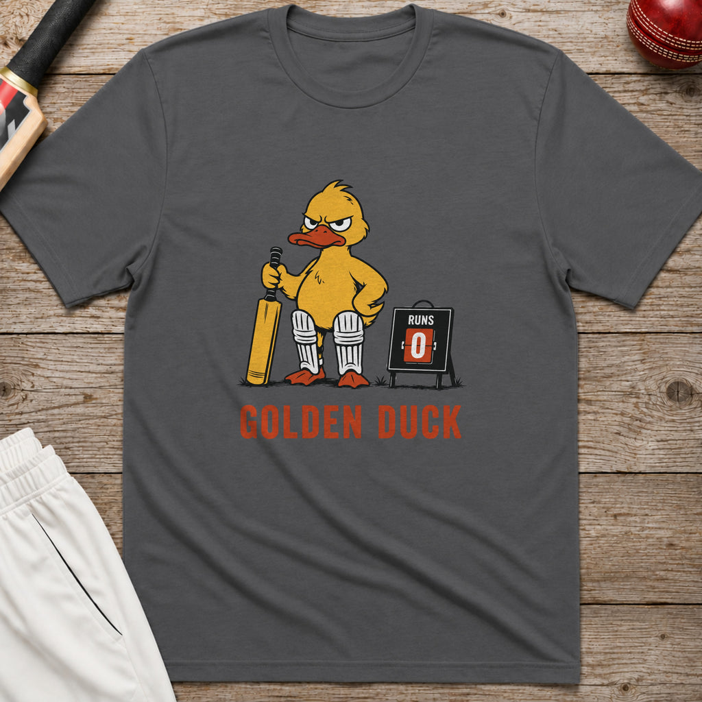 Golden Duck T-Shirt - Charcoal