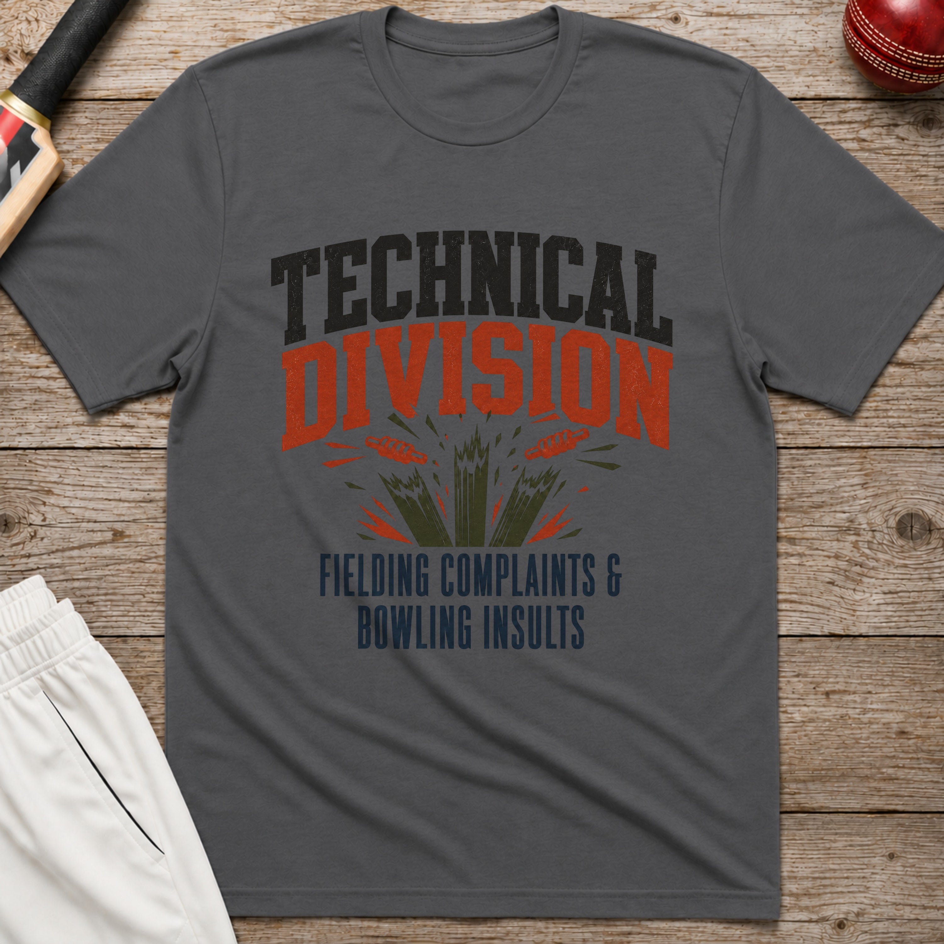Technical Division T-Shirt - Charcoal