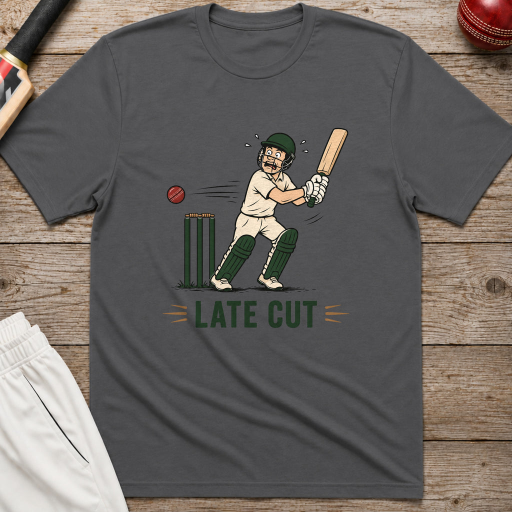 Late Cut T-Shirt - Charcoal