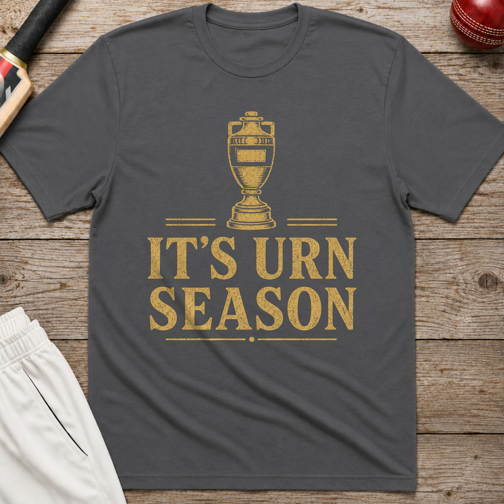 Its Urn Season T-Shirt - Charcoal