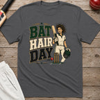 Bat Hair Day T-Shirt - Charcoal