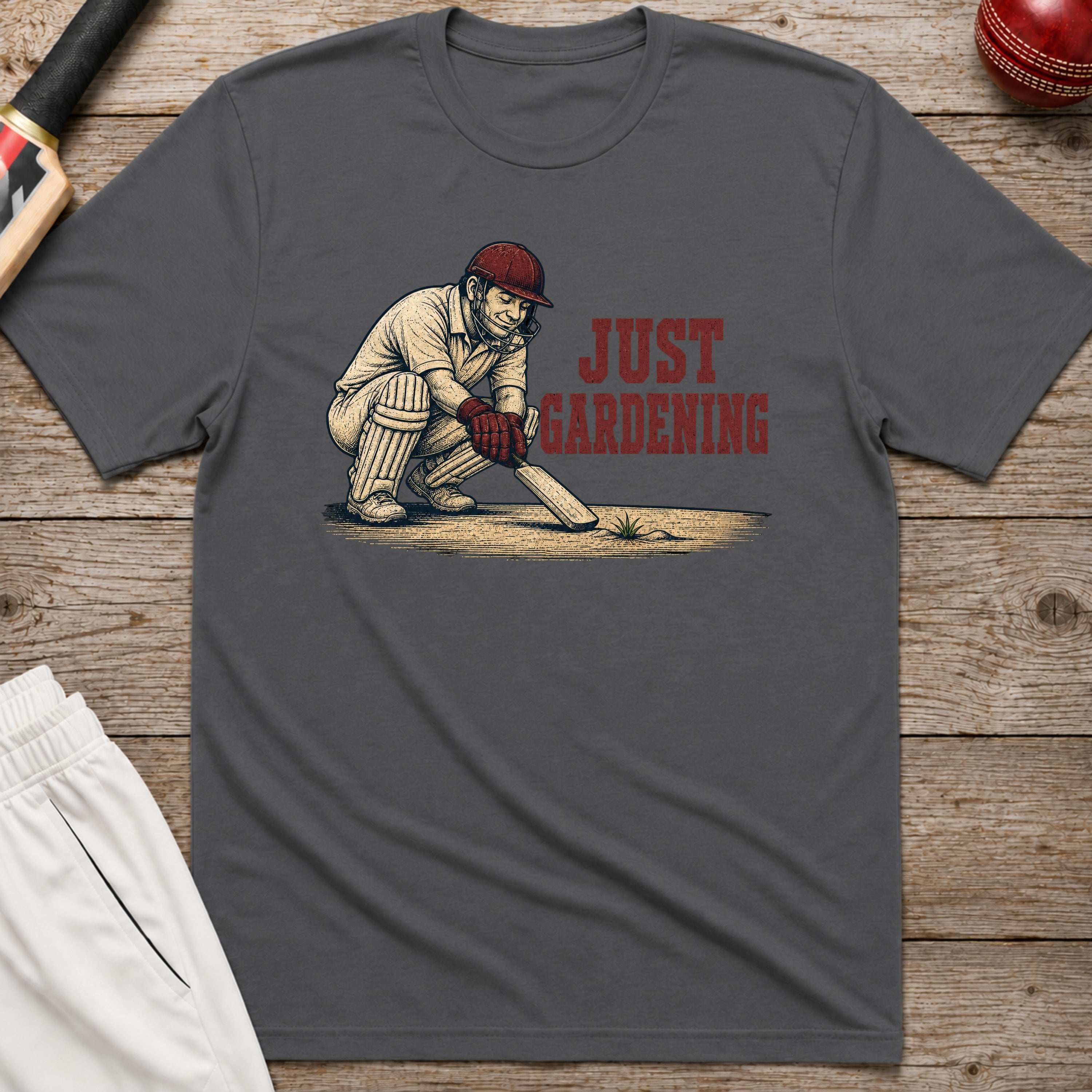 Just Gardening T-Shirt - Charcoal