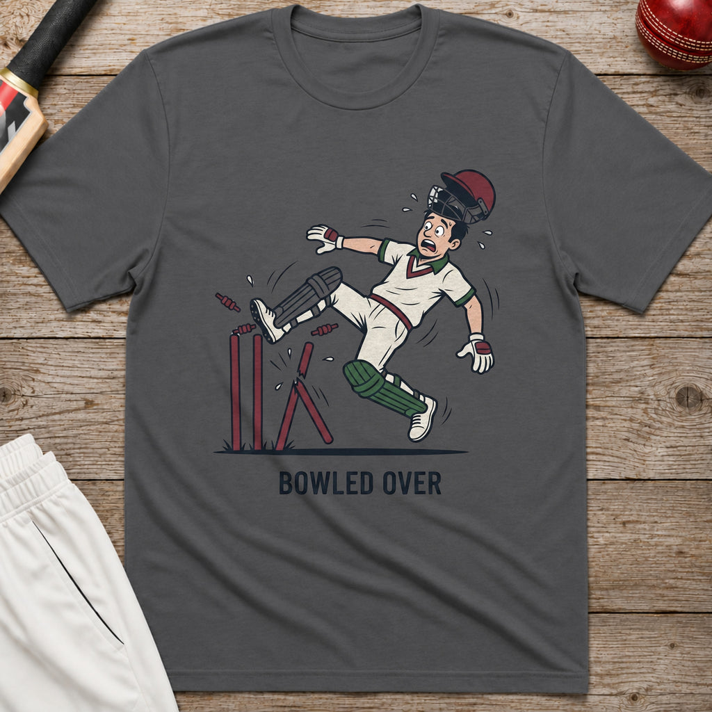 Bowled Over T-Shirt - Charcoal