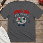 Talks In Cricket Terms Only T-Shirt - Charcoal