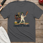 Legend Of The Bbq T-Shirt - Charcoal