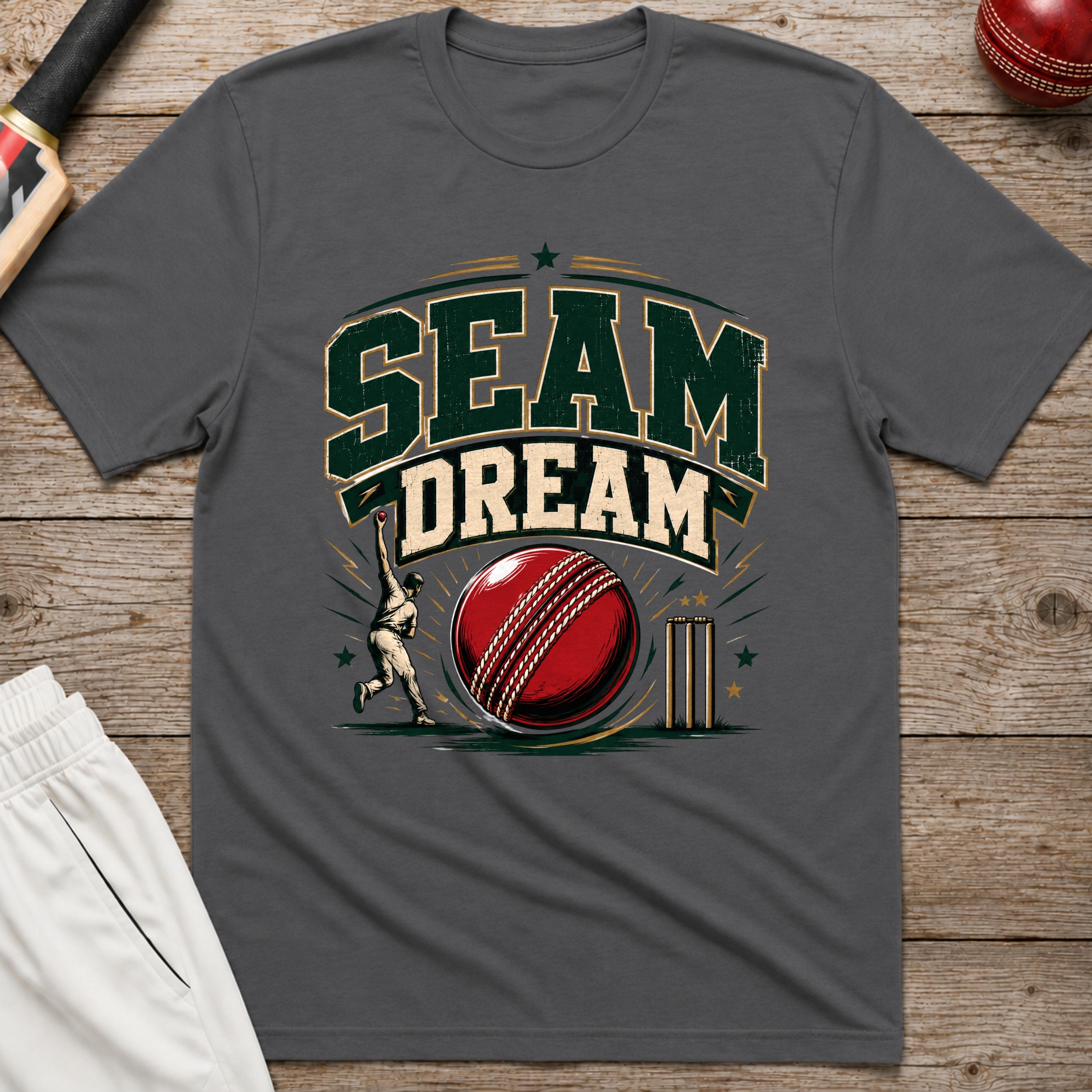 Seam Dream T-Shirt - Charcoal