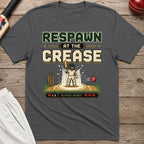 Respawn At The Crease T-Shirt - Charcoal