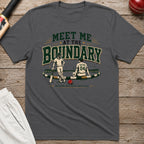 Meet Me At The Boundary T-Shirt - Charcoal