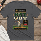 Achievement Unlocked Not Out T-Shirt - Charcoal
