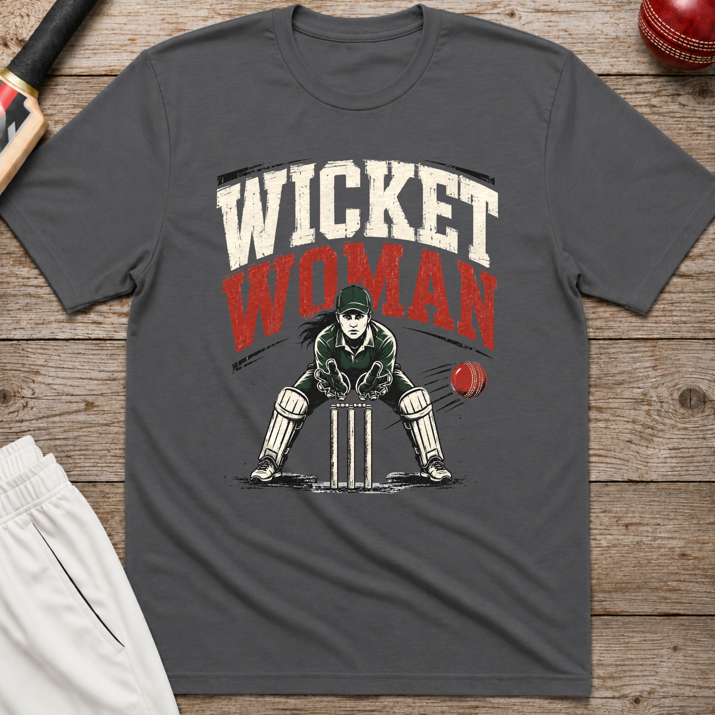 Wicket Woman T-Shirt - Charcoal