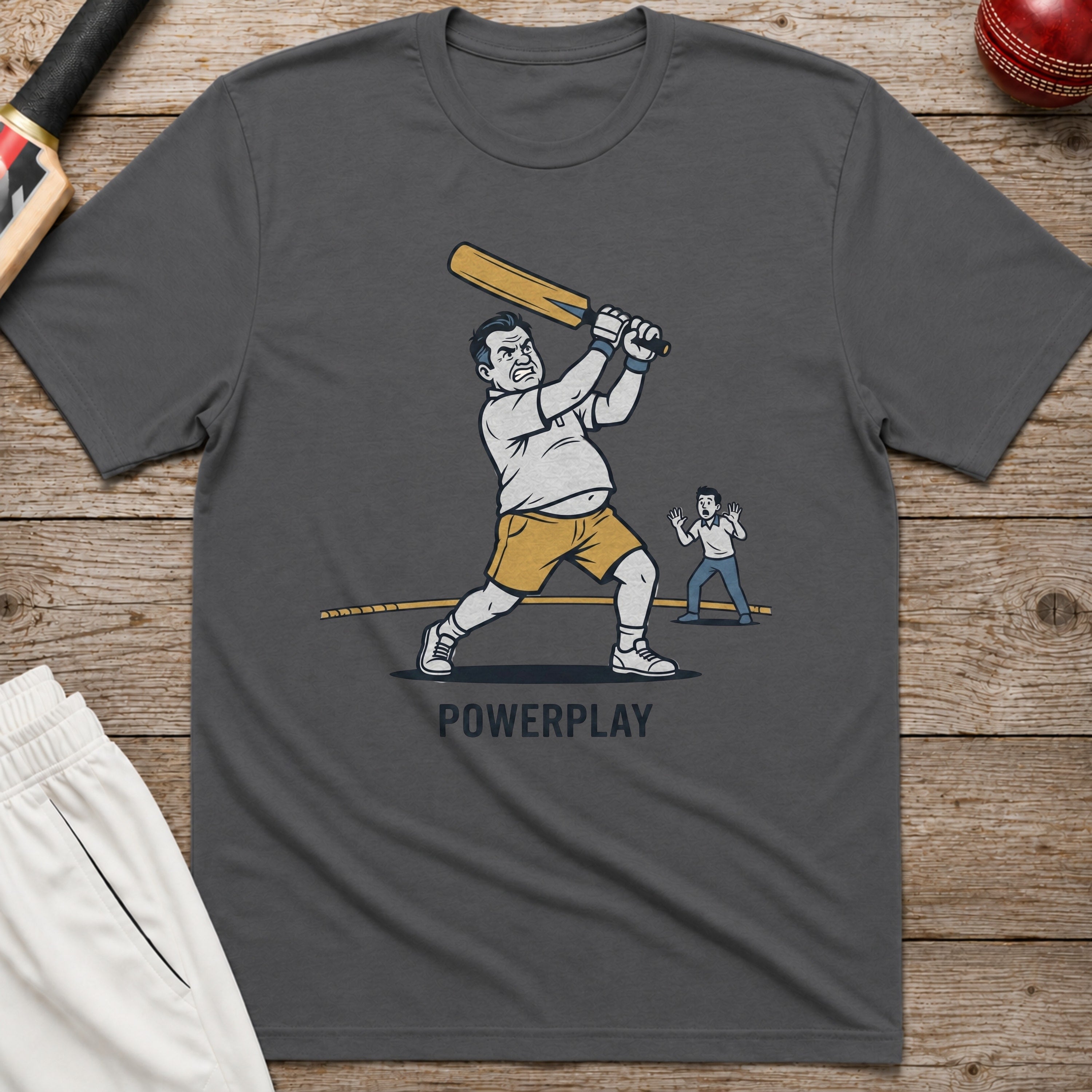 Powerplay T-Shirt - Charcoal