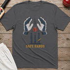 Safe Hands T-Shirt - Charcoal