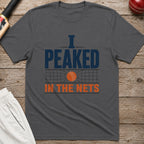 I Peaked In The Nets T-Shirt - Charcoal