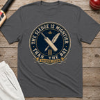 The Sledge Is Mightier Than The Bat T-Shirt - Charcoal